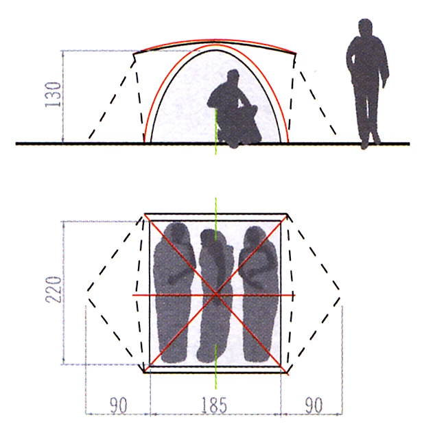 Vaude Campo Grande 3-4P 4 Vaude Campo Grande 3-4P – Bild 2