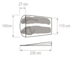 Vaude Biwak II.2 -Camping im Freien 12506 g