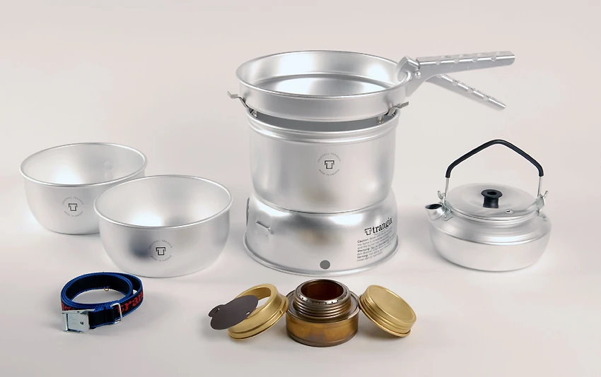 Trangia Sturmkocher Klein Alu UL Mit Wasserkessel 3 Trangia Sturmkocher Klein Alu UL Mit Wasserkessel