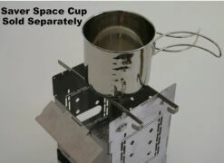 Firebox 5" Ti G2 Folding Firebox Stove -Camping im Freien 2G 5 1a