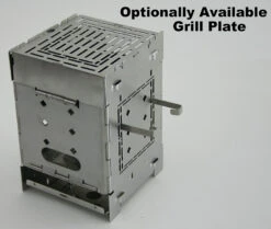 Firebox 5" Ti G2 Folding Firebox Stove -Camping im Freien 2G 5 2