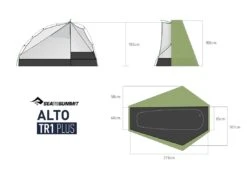 Sea To Summit Alto TR1 PLUS 17 Sea To Summit Alto TR1 PLUS -Camping im Freien Alto TR1P grund
