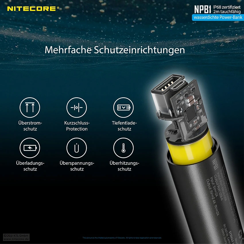 Nitecore Powerbank NPB1 5000 MAh 6 Nitecore Powerbank NPB1 5000 MAh – Bild 4