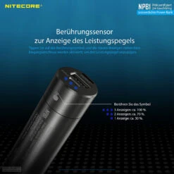 Nitecore Powerbank NPB1 5000 MAh 11 Nitecore Powerbank NPB1 5000 MAh -Camping im Freien NC NPB1 5