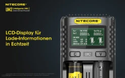 Nitecore USB Dual-Slot Charger -Camping im Freien NC UM2 5