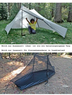 Tarptent Notch -Camping im Freien Notch20AZuIZ