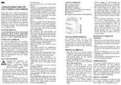Petromax Raketenofen Rf33 -Camping im Freien Raketenofen Bedienungsanlei
