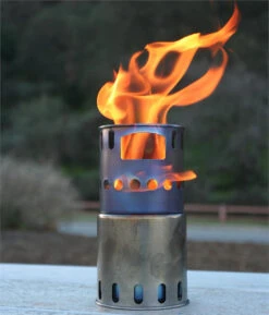 Toaks Titanium Backpacking Wood Burning Stove -Camping im Freien STV1110