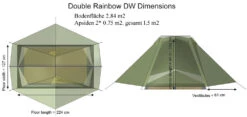 Tarptent Double Rainbow DW -Camping im Freien drdw 7