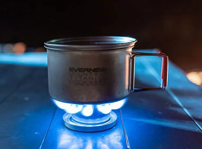 Evernew Bluenote Stove Set -Spiritus Brenner 4 Evernew Bluenote Stove Set -Spiritus Brenner – Bild 2