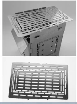 Firebox Extended Grill Plate Ti Für Firebox Hobo