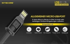 Nitecore Akkulader USB LC10 -Camping im Freien lc10 4