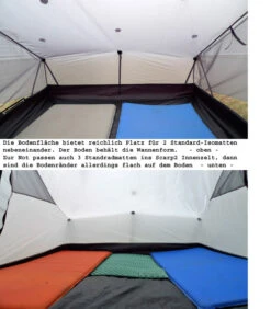 Tarptent Scarp 2 Solid Inner -Camping im Freien scarp2 innen