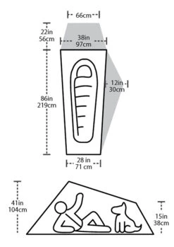 Big Agnes Seedhouse SL 1 -Camping im Freien seedh1 masse