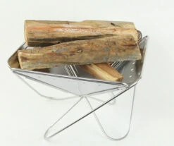 Snowpeak Pack & Carry Fireplace -Feuerschale (M) -Camping im Freien st032 holz 1