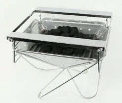 Snowpeak Pack & Carry Fireplace -Feuerschale (S) -Camping im Freien st032 kohle 2