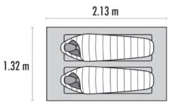 MSR Thru-Hiker Mesh House -Camping im Freien thrmesh grund