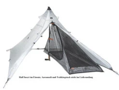 Hyperlite Mountain Gear UltaMid 2 Half Insert -Camping im Freien ultamid mit half inner