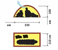 Hilleberg Unna -Camping im Freien unna grund