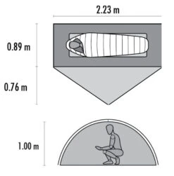 MSR Zoic 1 -Camping im Freien zoic1grund